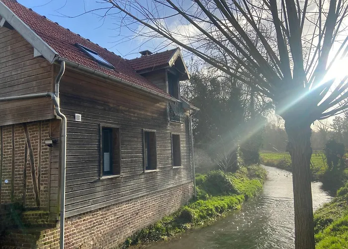 Maison Au Bord De Riviere , Proche De La Mer- Semi Rigide Plein Air En Option * Bacqueville-en-Caux